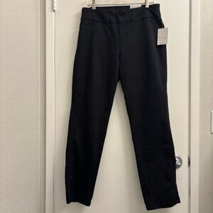 Croft & Barrow The Effortless Stretch Pant NWT  Black Straight Mid-rise‎ Size 12